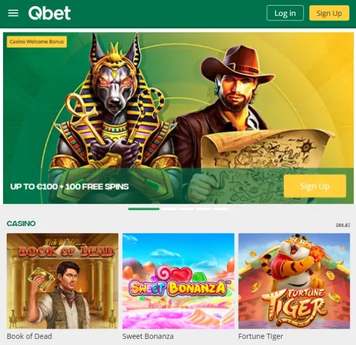 Qbet Casino Mobiele App