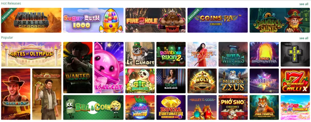 Qbet Casino-slots